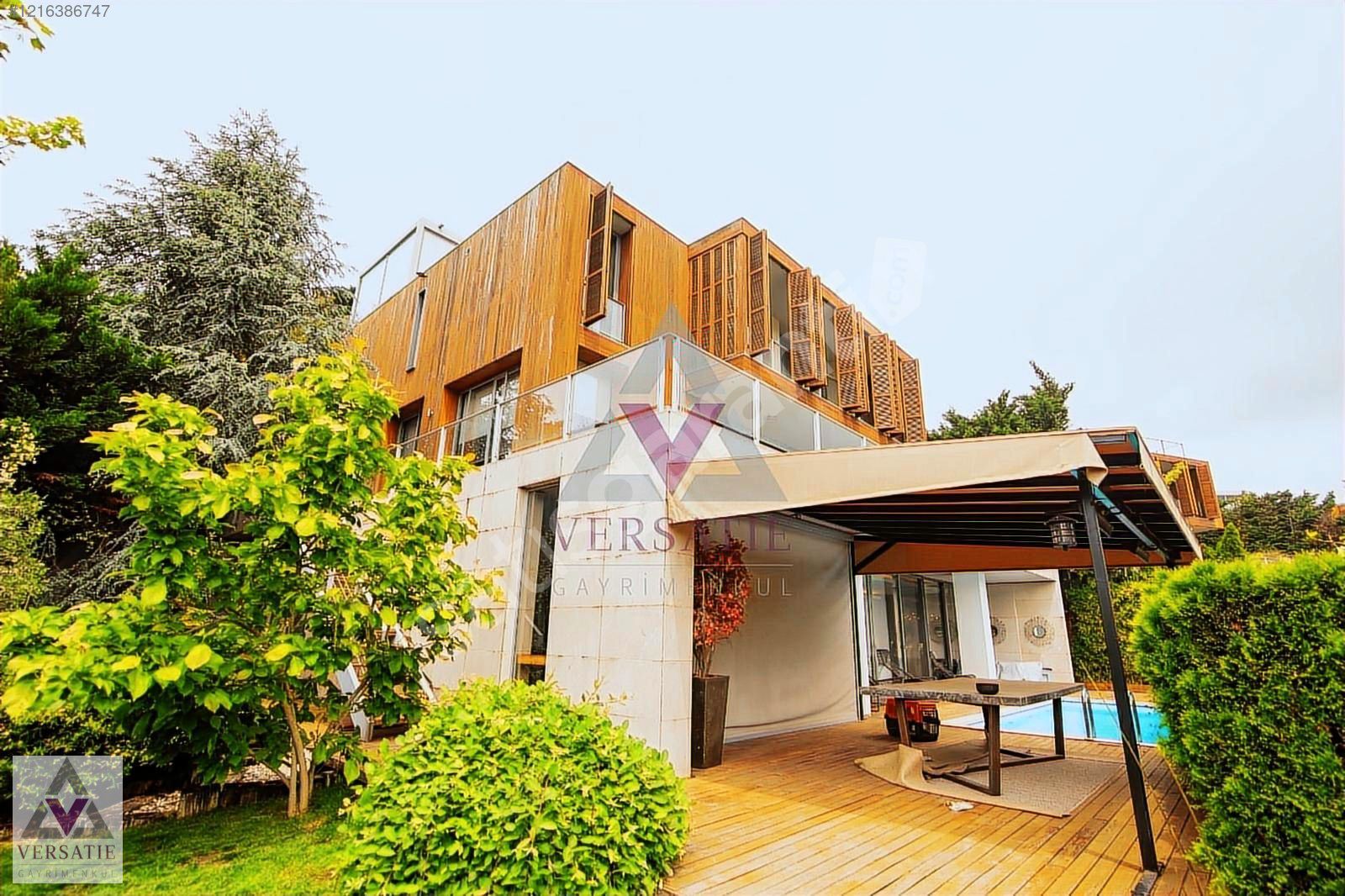 Çubuklu Vadi Evleri'nde Kiralık B Tipi Şık Dekorlu Villa