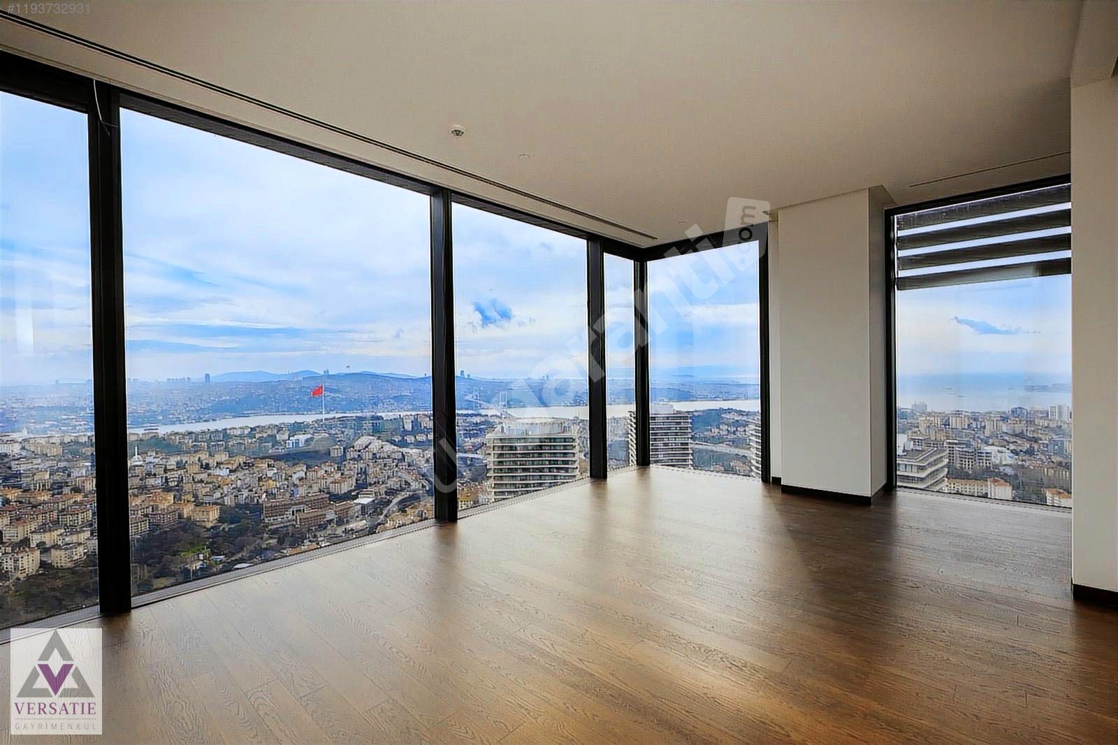 Çiftçi Towers Boğaz Manzaralı AB Tipi 6+1 Kiralık Residence