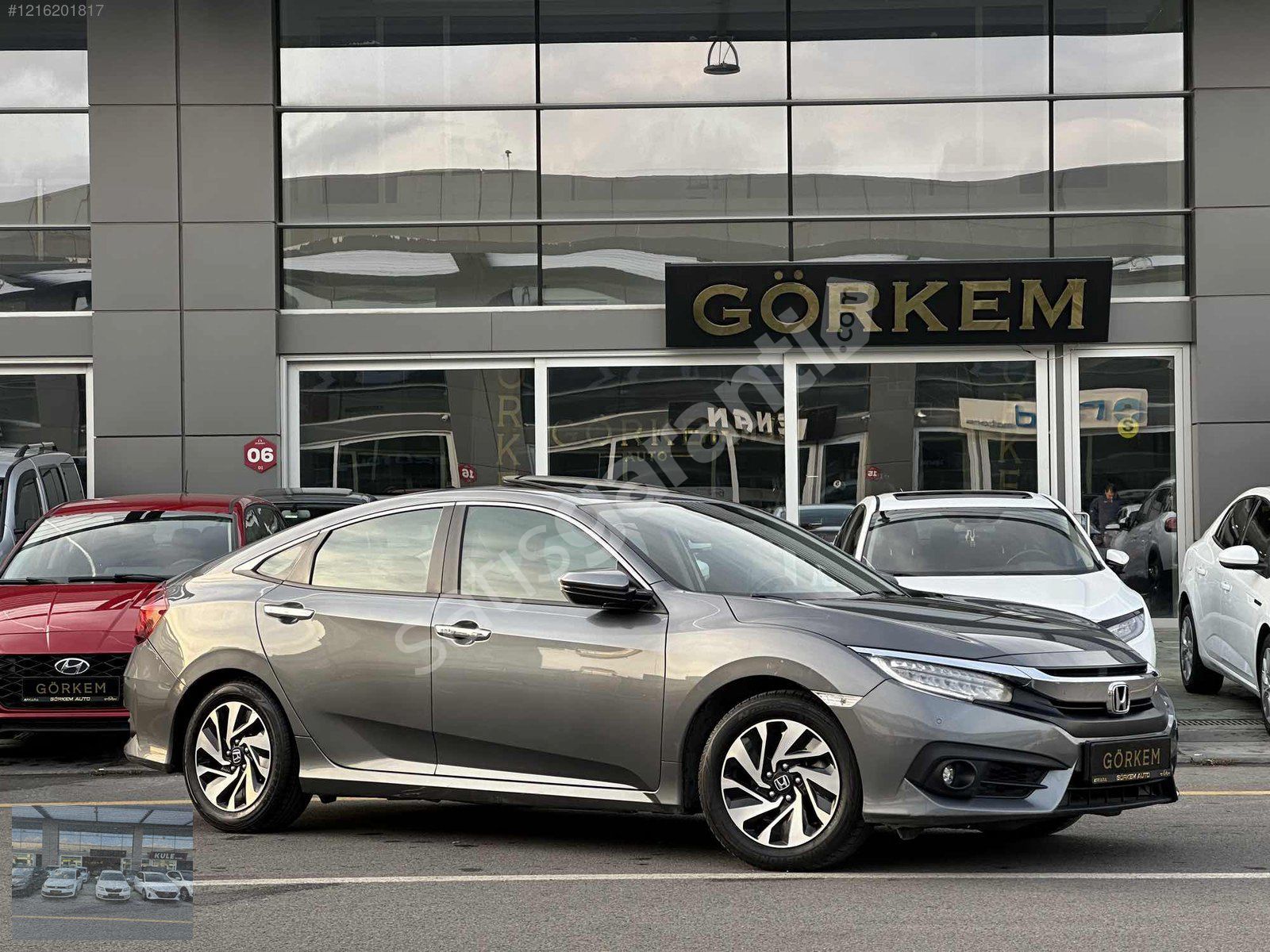 GÖRKEM AUTO'DAN CİVİC..ECO EXECUTİVE..BOYASIZ..138km..LPG