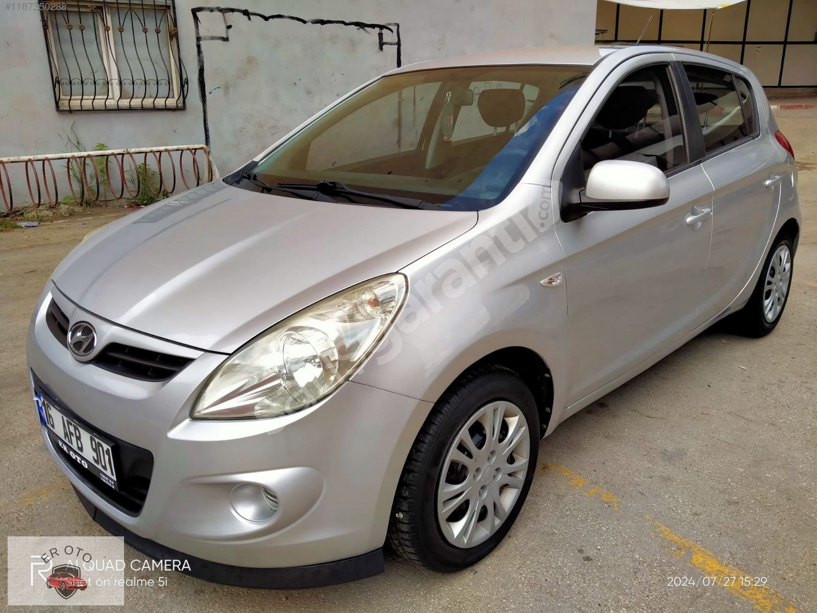 2012 HUNDAİ İ20 1.4 CVVT (OTOMATİK) BENZİNLİ