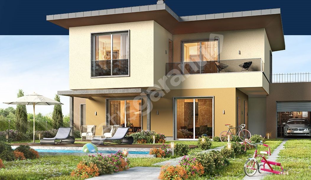 MESA NUROL YEŞİLYAKA SU - IRMAK TİPİ - İYİ KONUMLU SIFIR VİLLA 5+1