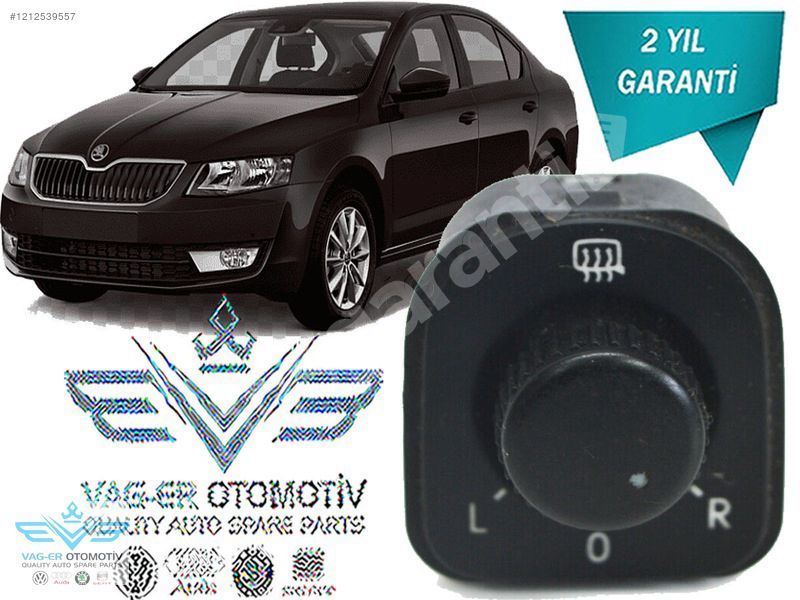 SKODA SUPERB 2008-2012 DİKİZ AYNA AYAR KUMANDA DÜĞMESİ 3T0959565