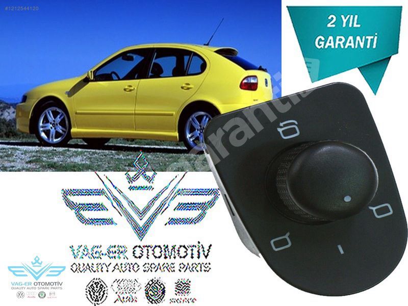 SEAT LEON 2000-2005 DİKİZ AYNA AYAR KUMANDA DÜĞMESİ 1M1959565D