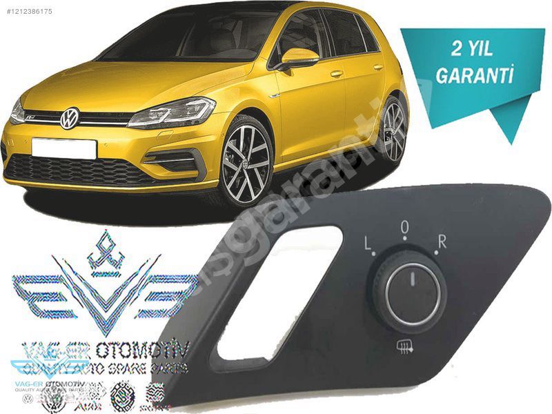 GOLF 7.5 2017-2020 DI DİKİ AYNA AYAR KUMANDA DÜĞMESİ 5G0959565AC