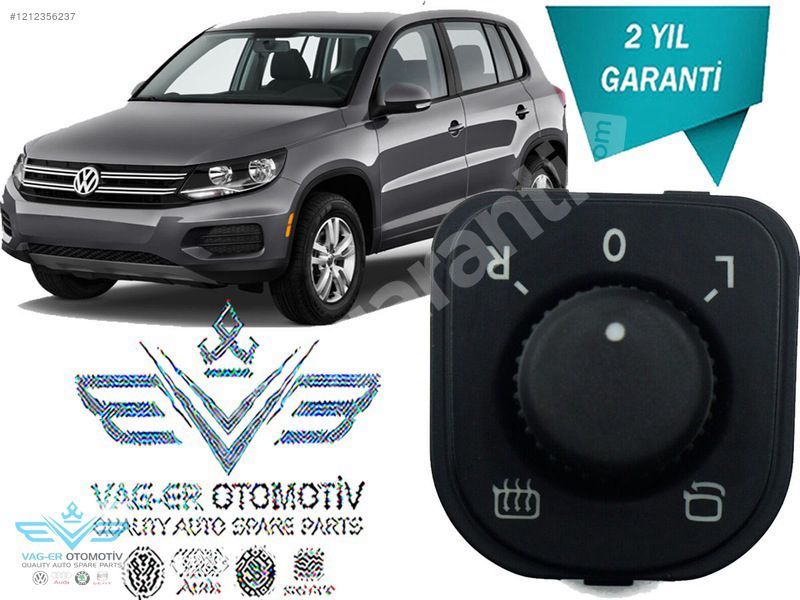TİGUAN 2012-2015 DIŞ DİKİZ AYNA AYAR KUMANDA DÜĞMESİ 1K0959565