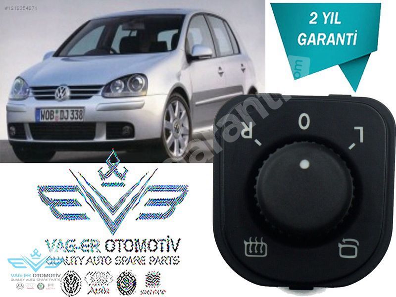 GOLF PLUS 2005-2014 DİKİZ AYNA AYAR KUMANDA DÜĞMESİ 1K0959565