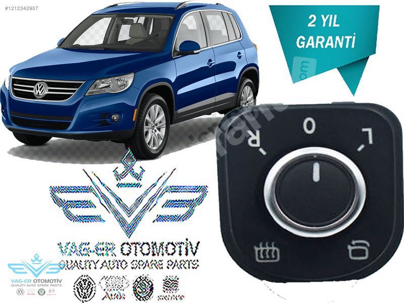 TİGUAN 2008-2011 DI DİKİZ AYNA AYAR KUMANDA DÜĞMESİ 5K1959565A