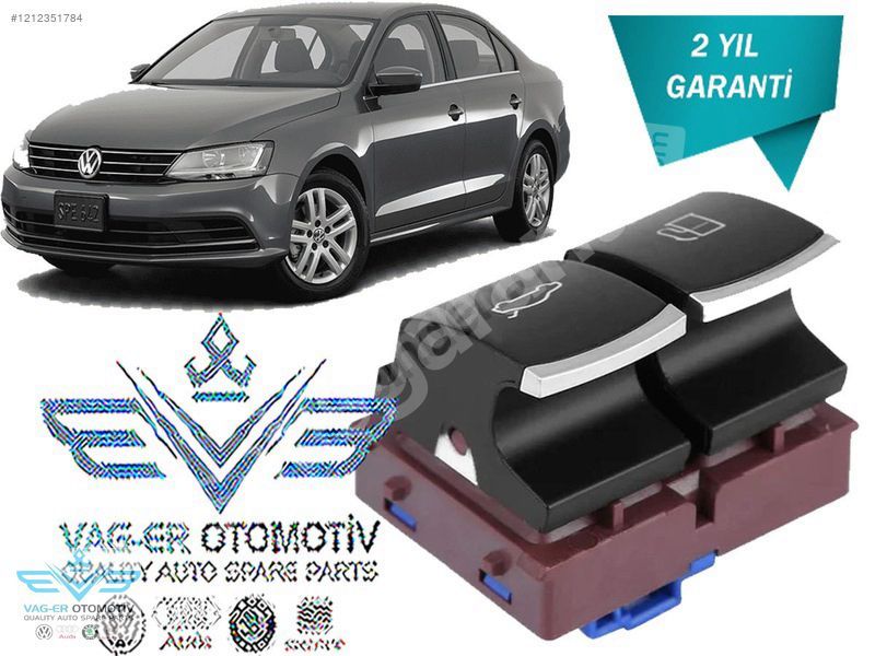 JETTA 2011-2018 YAKIT DEPO KAPAĞI BAGAJ DÜĞMESİ TUŞU 3C0959903B