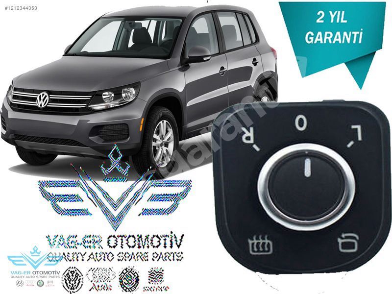 TİGUAN 2012-2015 DI DİKİZ AYNA AYAR KUMANDA DÜĞMESİ 5K1959565A