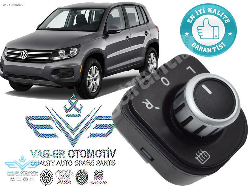 TİGUAN 2012-2015 DIŞ DİKİZ AYNA AYAR KUMANDA DÜĞMESİ 5K0959565B
