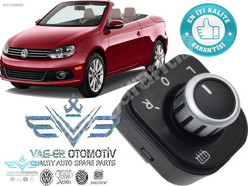 EOS 2011-2016 DIŞ DİKİZ AYNA AYAR KUMANDA DÜĞMESİ 5K0959565B