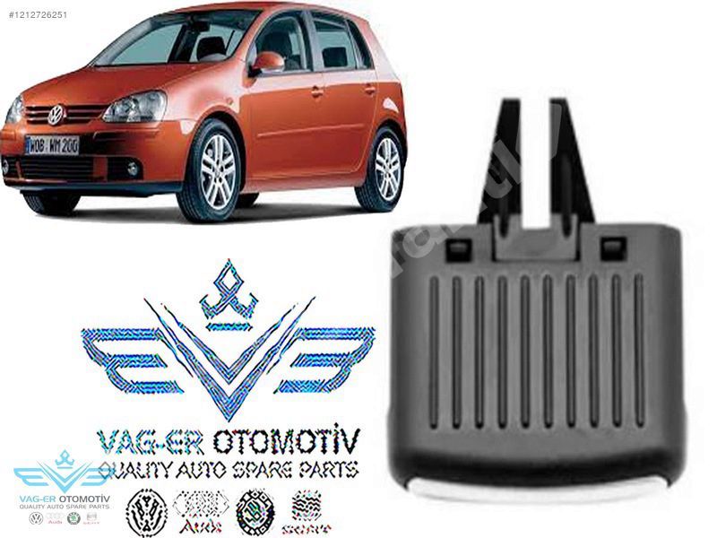 GOLF 5 ÖN SAĞ KALORİFER HAVALANDIRMA IZGARASI YÖN KLİPSİ TIRNAĞ