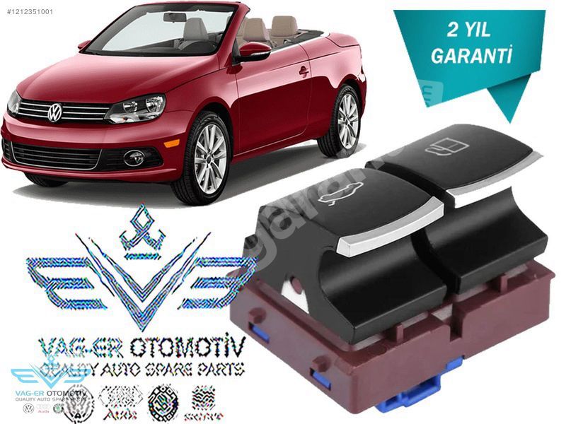 EOS 2006-2016 YAKIT DEPO KAPAĞI BAGAJ DÜĞMESİ TUŞU 3C0959903B