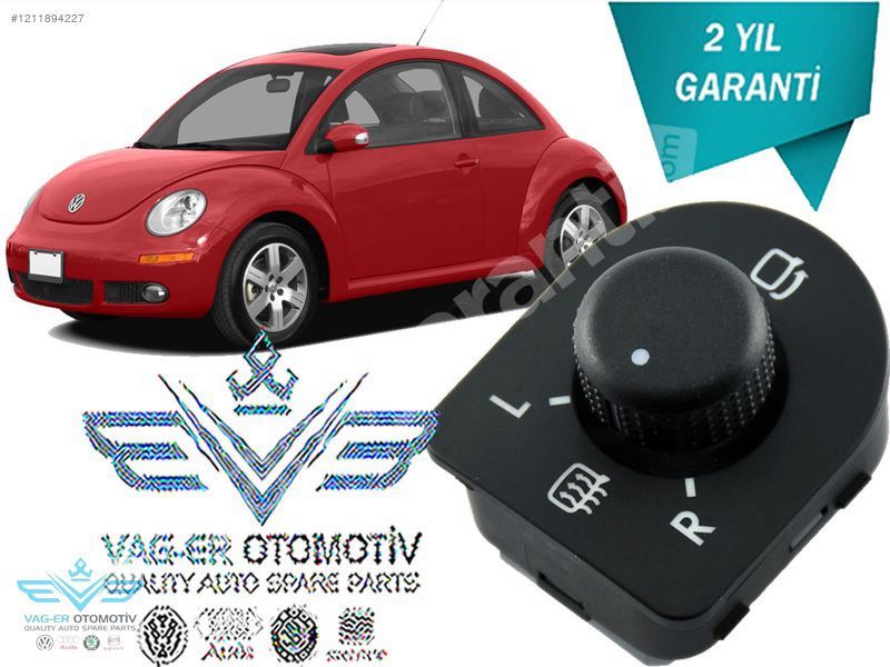 BEETLE 1999-2010 DIŞ DİKİZ AYNA AYAR KUMANDA DÜĞMESİ 1J1959565F