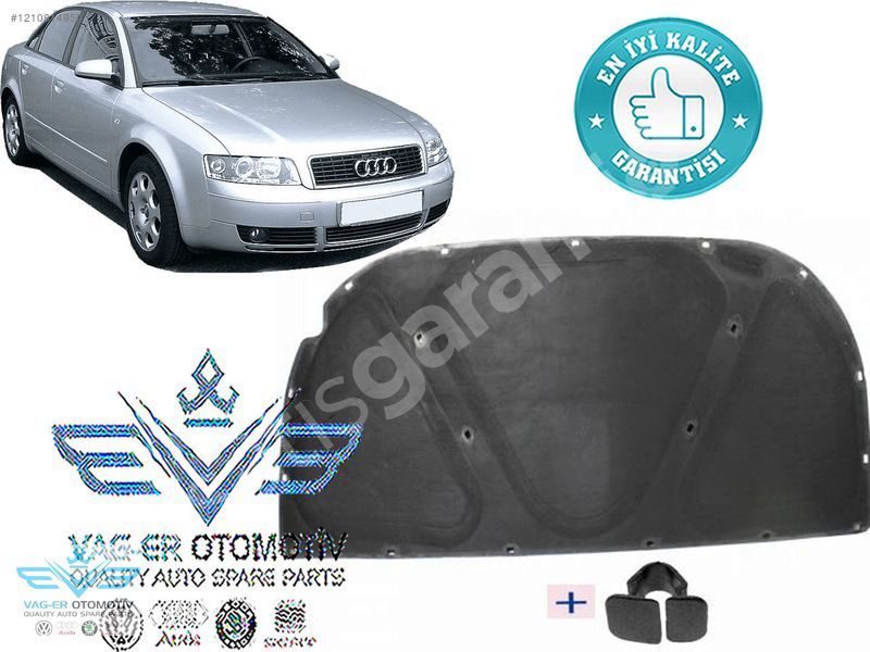 AUDİ A4 B6 2001-2004 ARASI KAPUT İZOLASYONU KEÇESİ 8E0863825AF