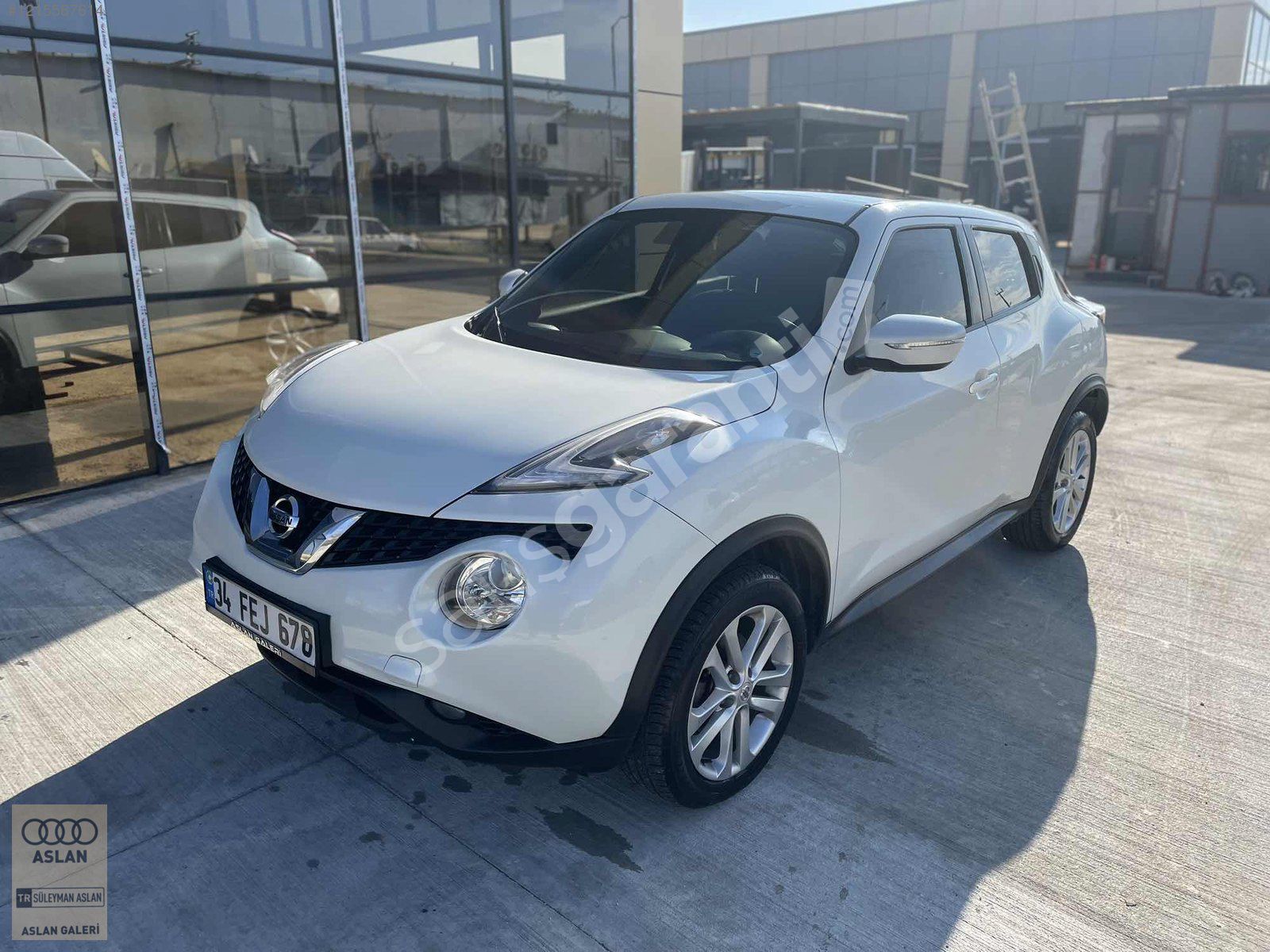 ASLAN GALERİ'DEN KREDİ KARTINA 12 TAKSİT NİSSAN JUKE 1.6 SKYPACK