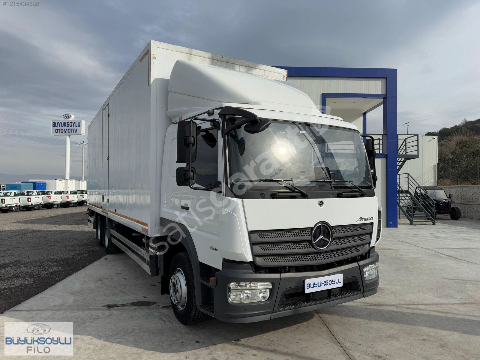 BÜYÜKSOYLU FİLO/2021 MERCEDES BENZ ATEGO 1518 10 TEKER KAMYON