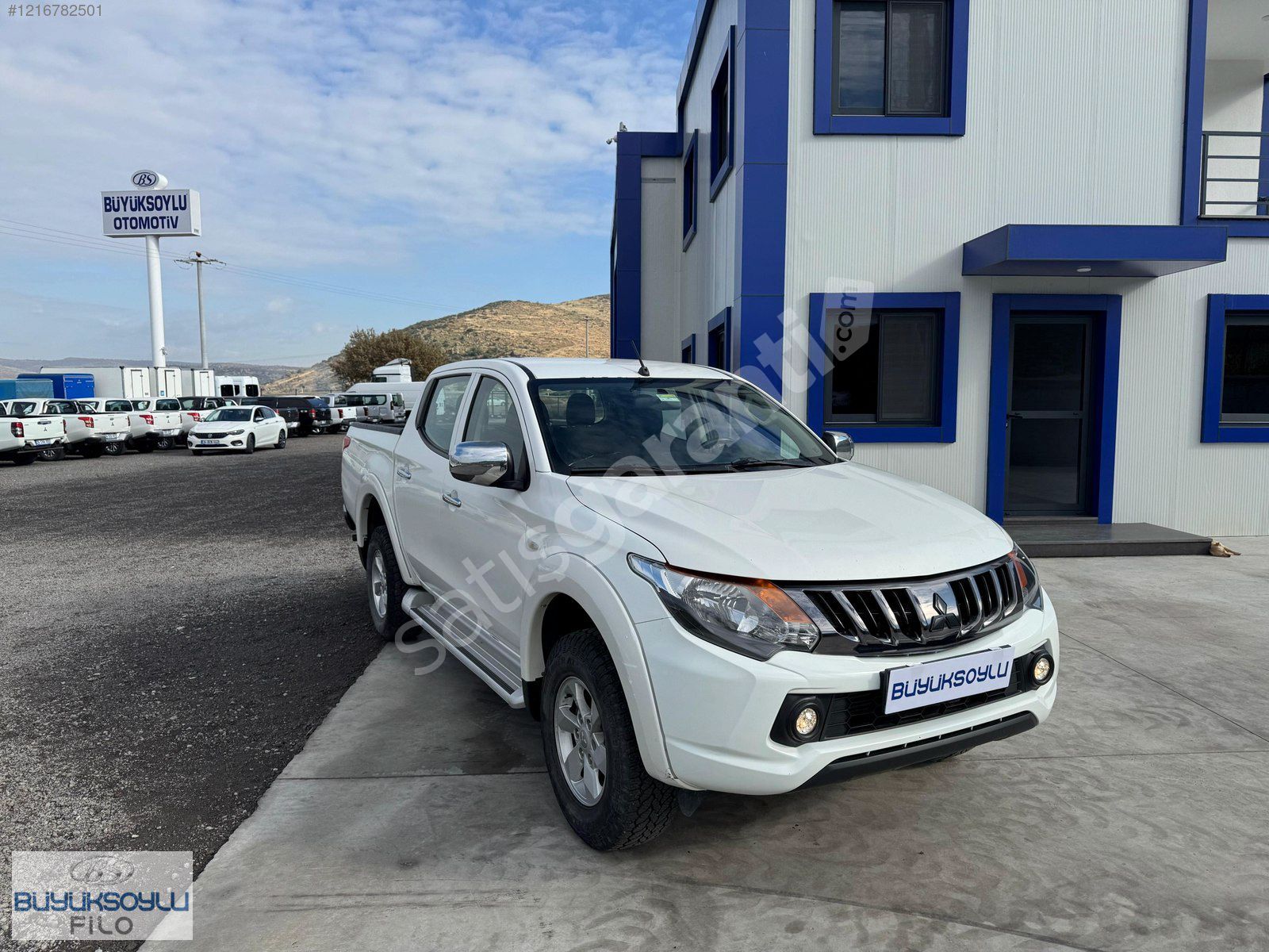 BÜYÜKSOYLU FİLO/2018 MITSUBISHI L200 ÇİFT KABİN KAMYONET 4X2