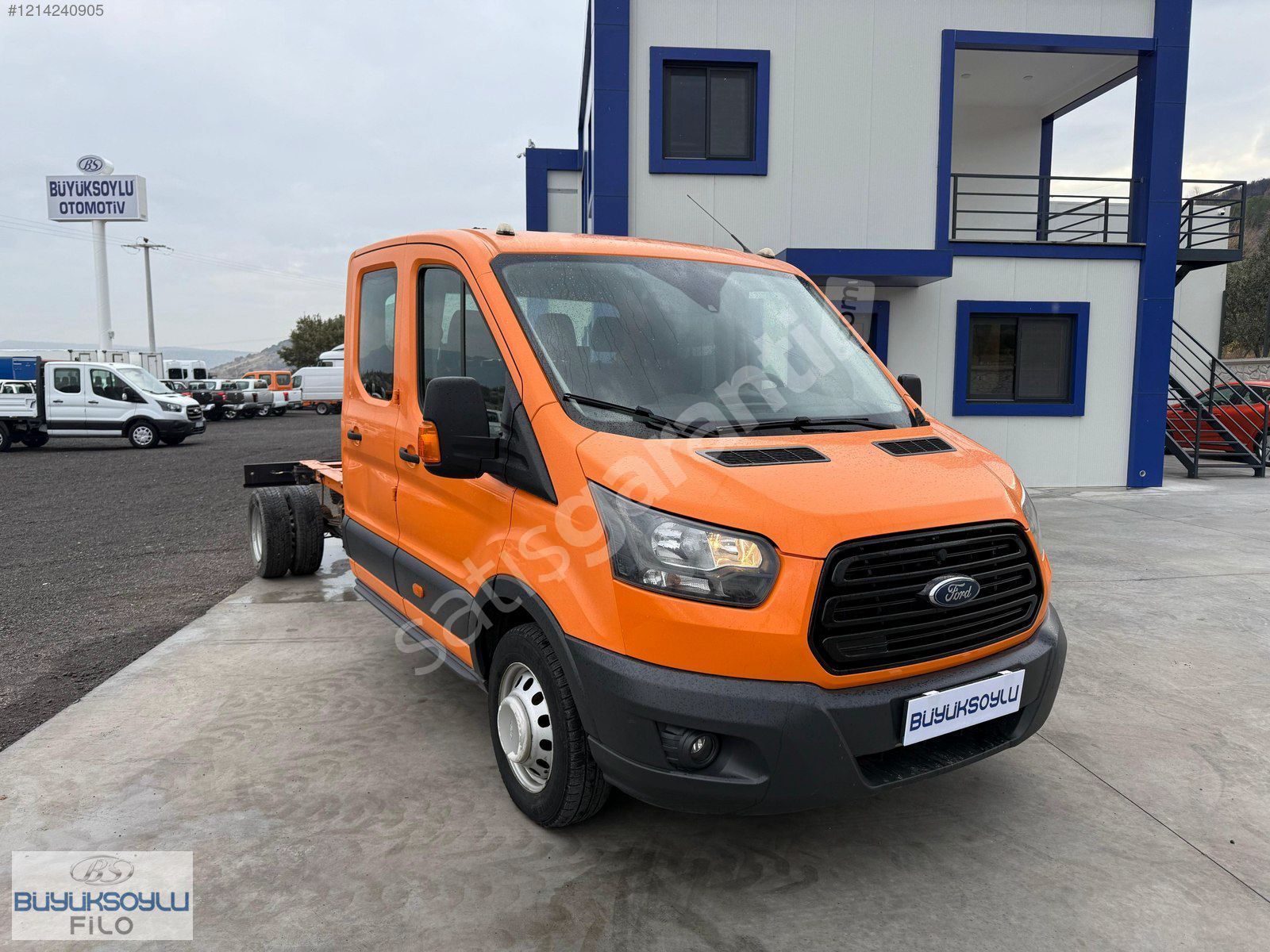BÜYÜKSOYLU FİLO/2020 FORD TRANSIT 470 ELD KLİMALI KAMYON