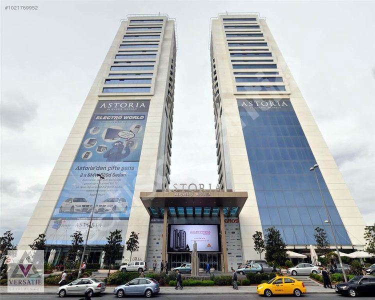 ASTORIA RESIDENCE' da SATILIK 129m2 LÜKS OFİS KATI, Zorlu,