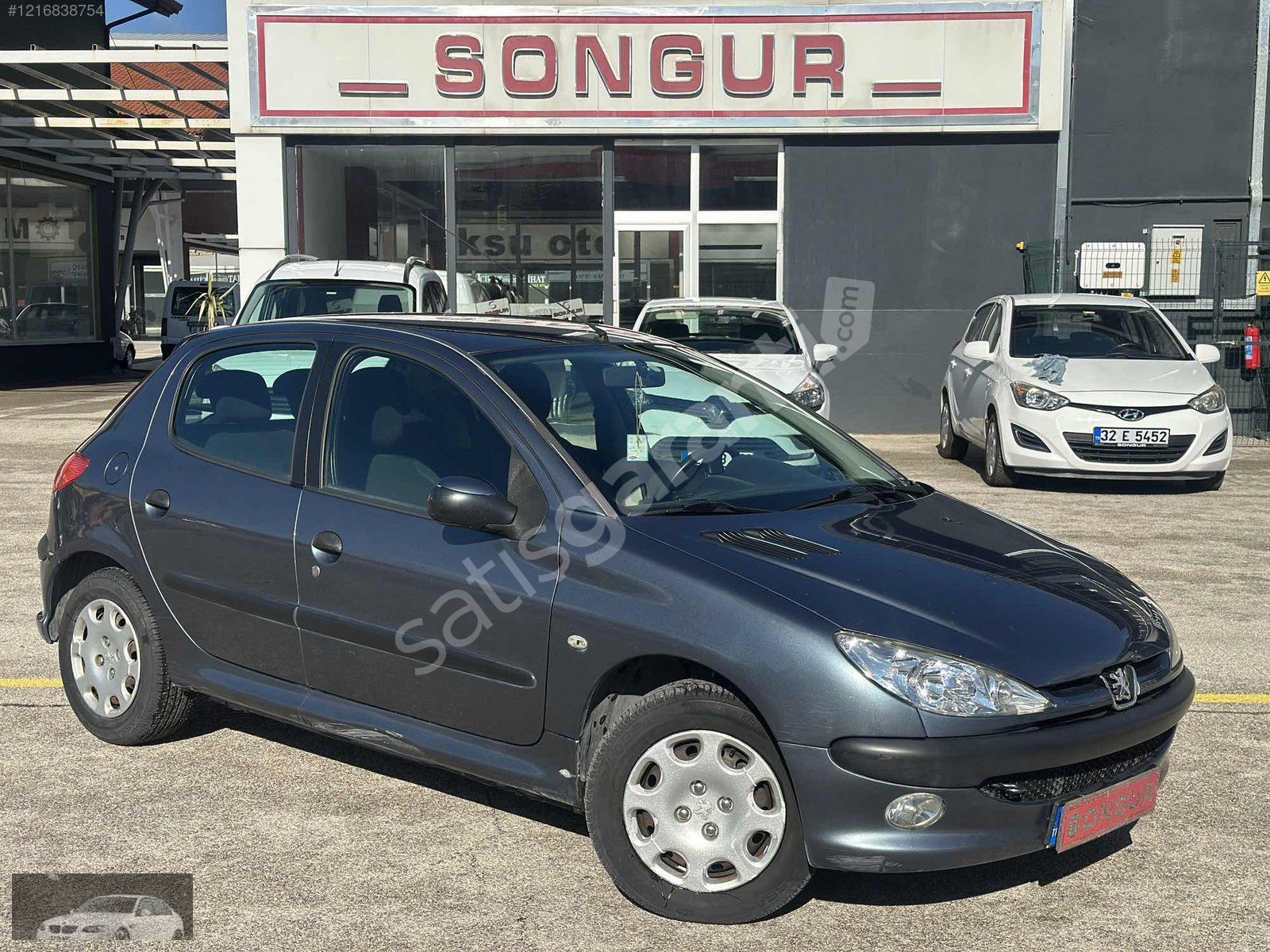 SADECE 86.000 KM DE BOYASIZ 206 2007 MDL OTOMATİK VİTES
