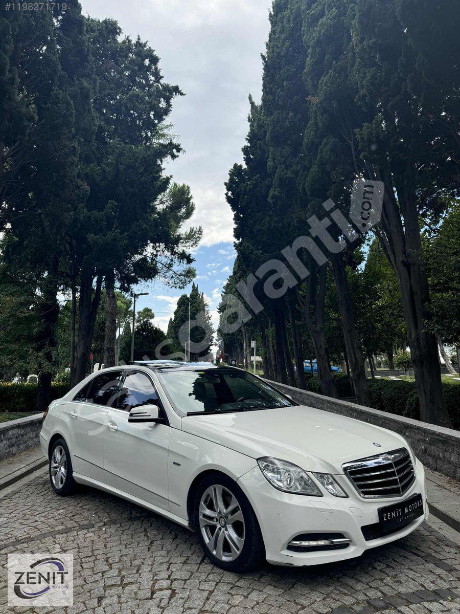 ZENİT MOTORS 2011 MERCEDES-BENZ E 220 CDI KOLDAN VİTES-CAM TAVAN