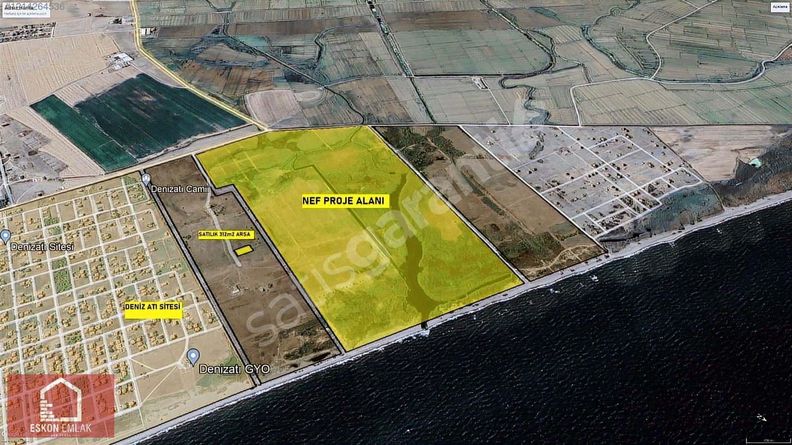 Çanakkale BİGA Satılık Arsa 312 m2 Denize yakın Müstakil arsa