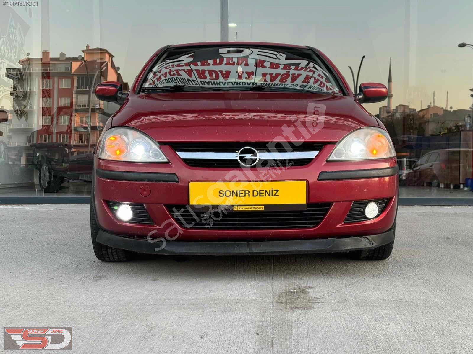 2006 MODEL OPEL CORSA 1.3 CDTİ SİLVERLİNE KIRMIZI DÜŞÜK YAKIT