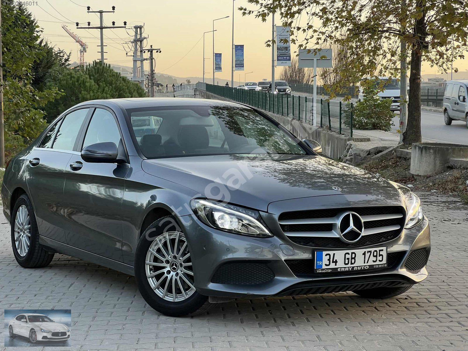 2017 MERCEDES-BENZ C180 - 9G TRONİC - 68 BİN KM HATASIZ BOYASIZ