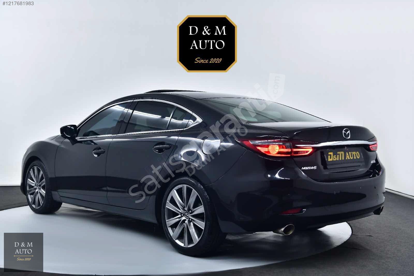 "D&M"DEN 2018 MAZDA 6 MAKAM-62KM İÇİ BEYAZ MAKYAJLI OTONOM DOLU