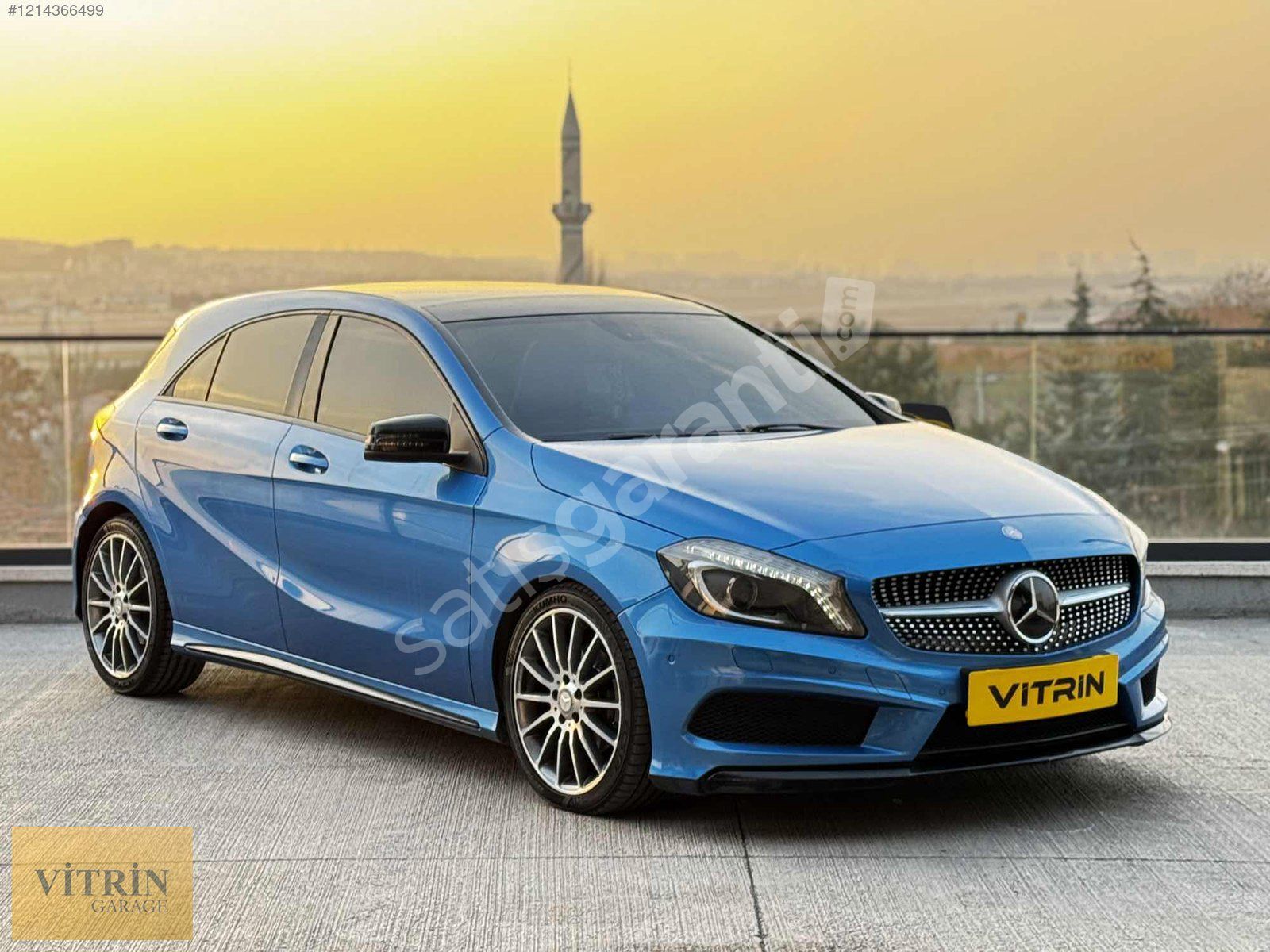 2014 MERCEDES-BENZ A180 CDI BlueEFFICIENCY AMG Spor 7G HATASIZ