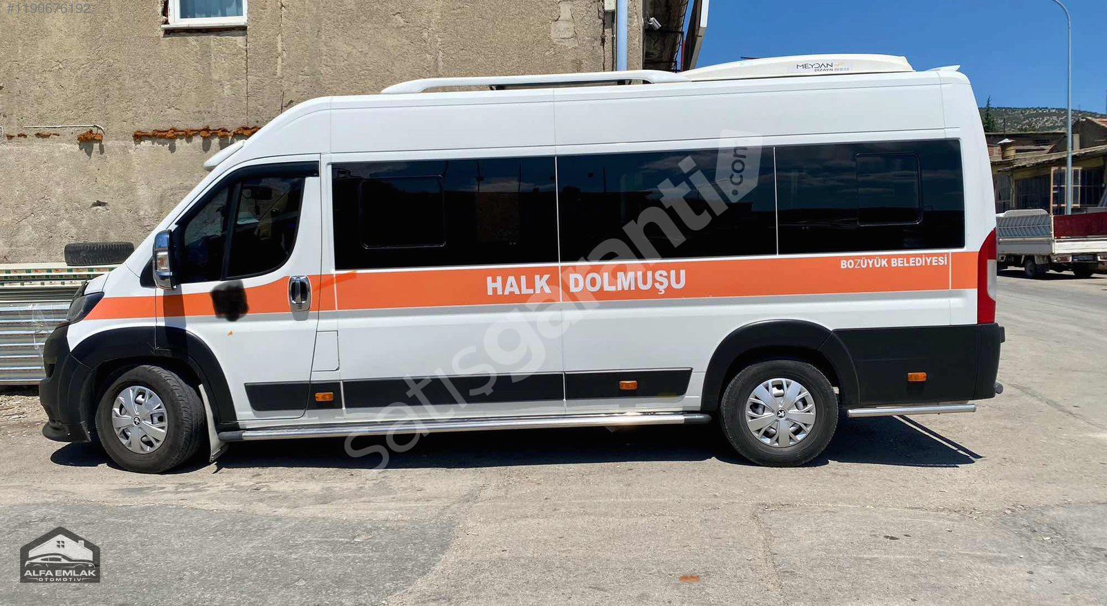 BOZÜYÜK ŞEHİR ARASI HATLI SATILIK DOLMUŞ