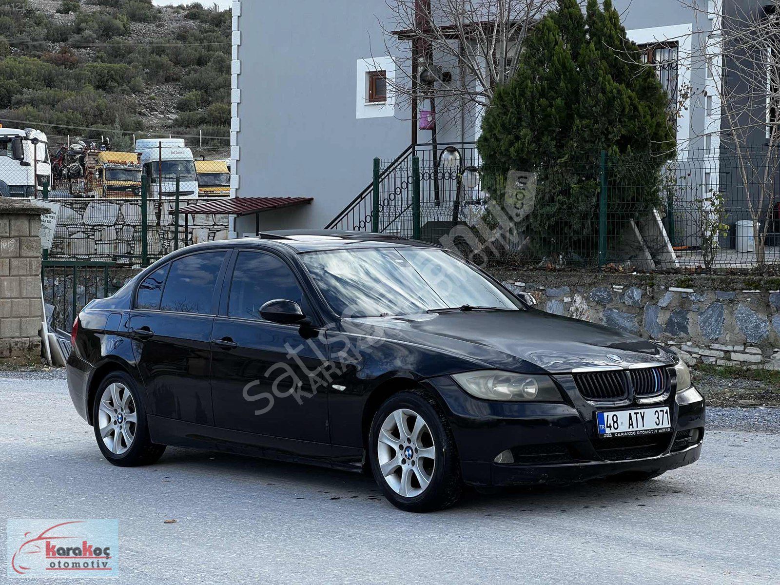 2007 BMW 3.18 İ DEĞİŞENSİZ OTOMATİK SANRUFLU MASRAFSIZ