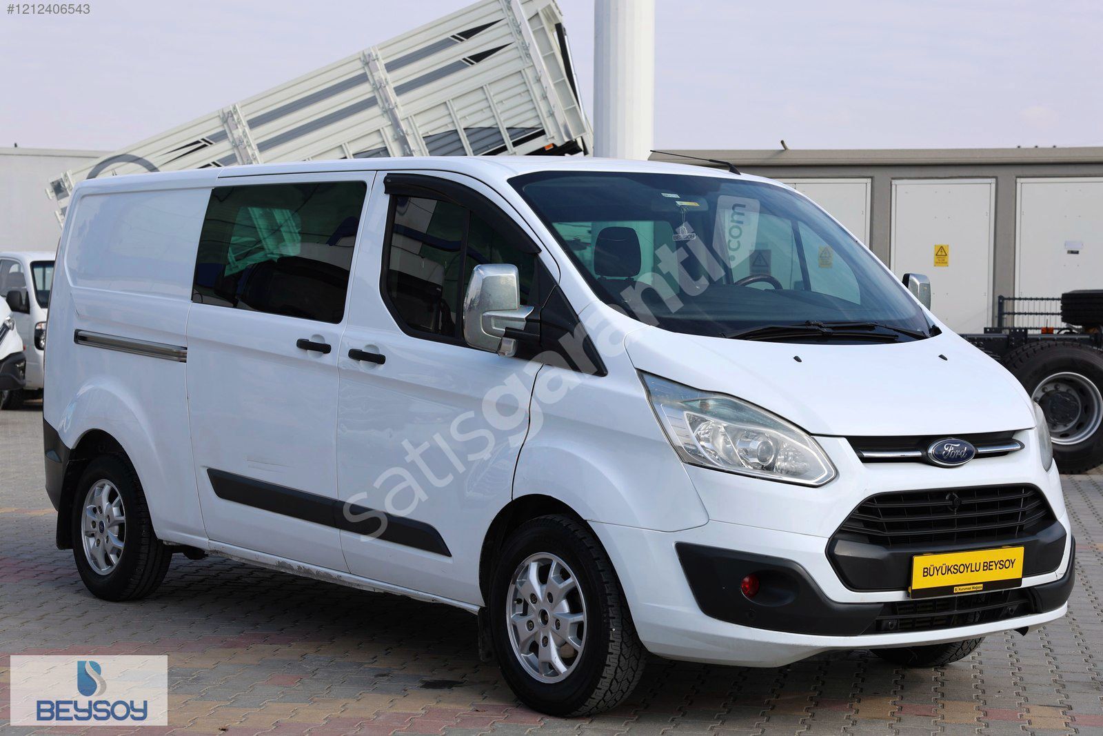 BÜYÜKSOYLU BEYSOY'DAN 2014 TRANSIT CUSTOM KOMBI VAN 310 L 155 Hp