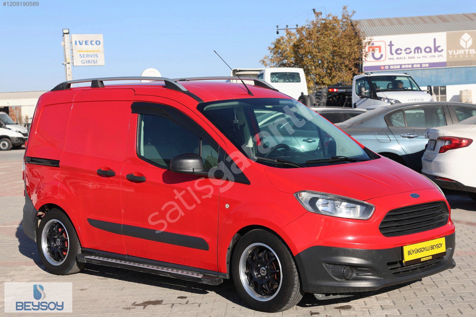 BÜYÜKSOYLU BEYSOY'DAN 2015 TRANSIT COURIER 1.5TDCI TRENDVAN A/C
