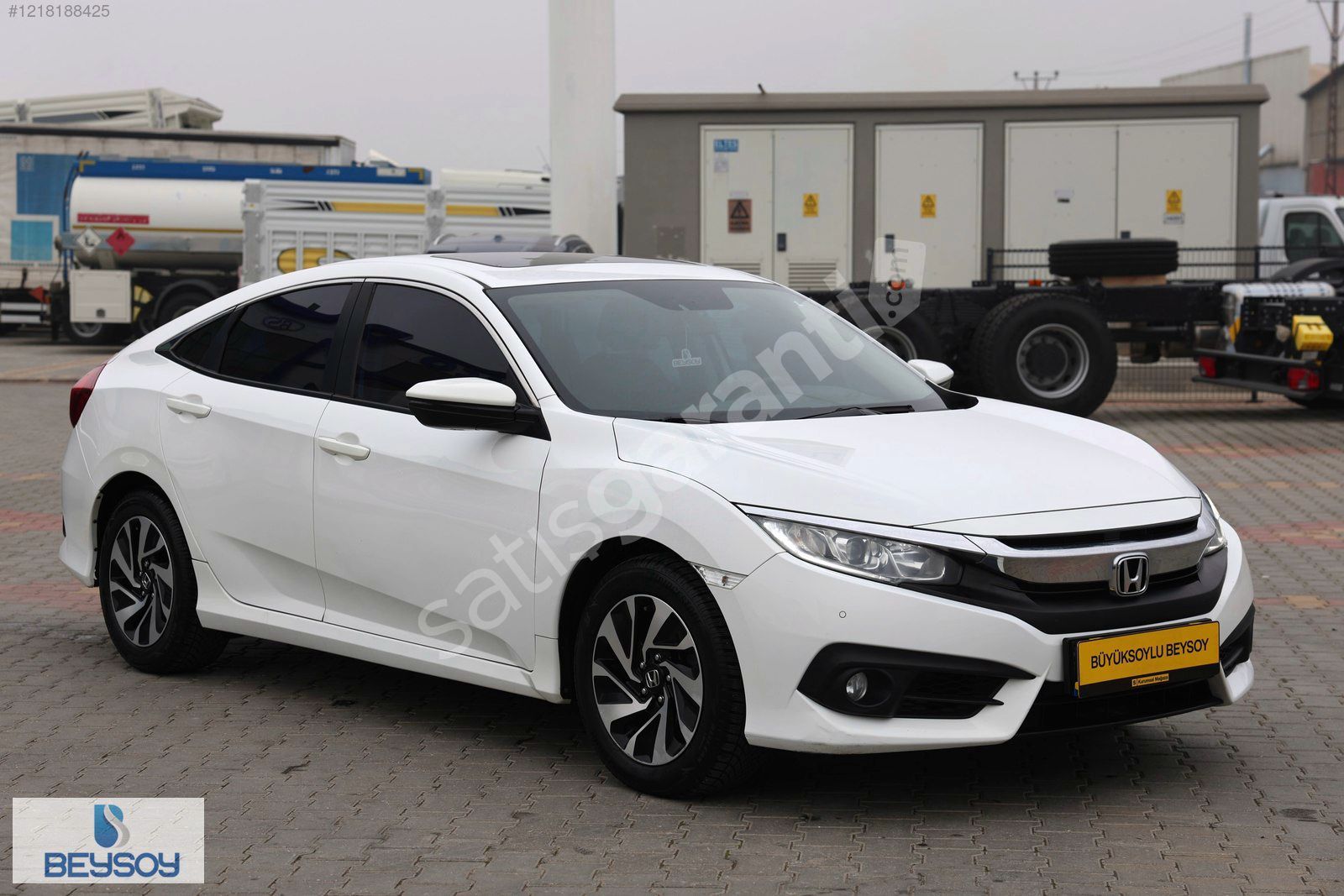 BÜYÜKSOYLU BEYSOY'DAN 2016 CIVIC 1.6 İ VTEC ELEGANCE 125 Hp A/T