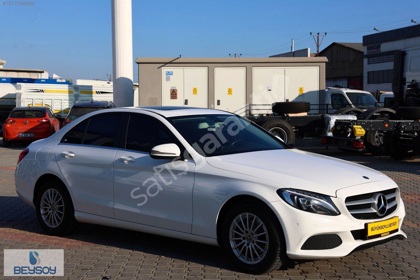 BÜYÜKSOYLU BEYSOY'DAN 2017 C 200 D COMFORT 7G-TRONIC 136 Hp