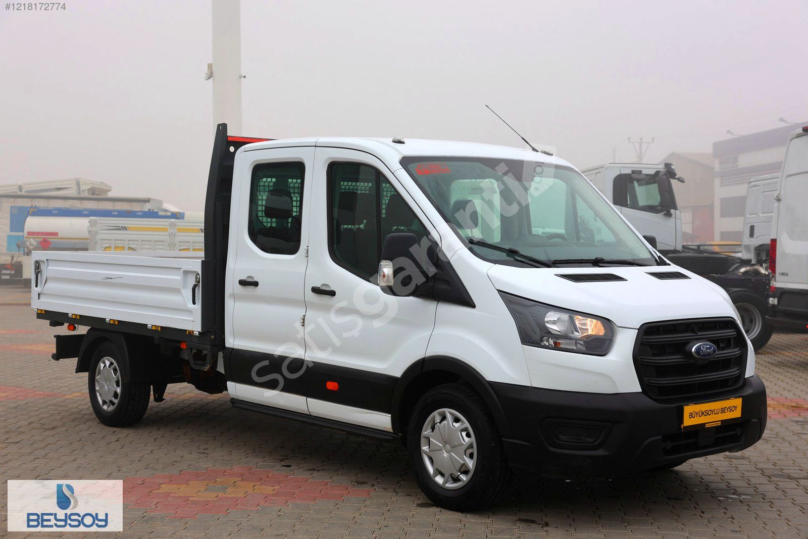 BÜYÜKSOYLU BEYSOY'DAN 2023 TRANSİT 350L Ç. KABİN KAMYONET 170 Hp
