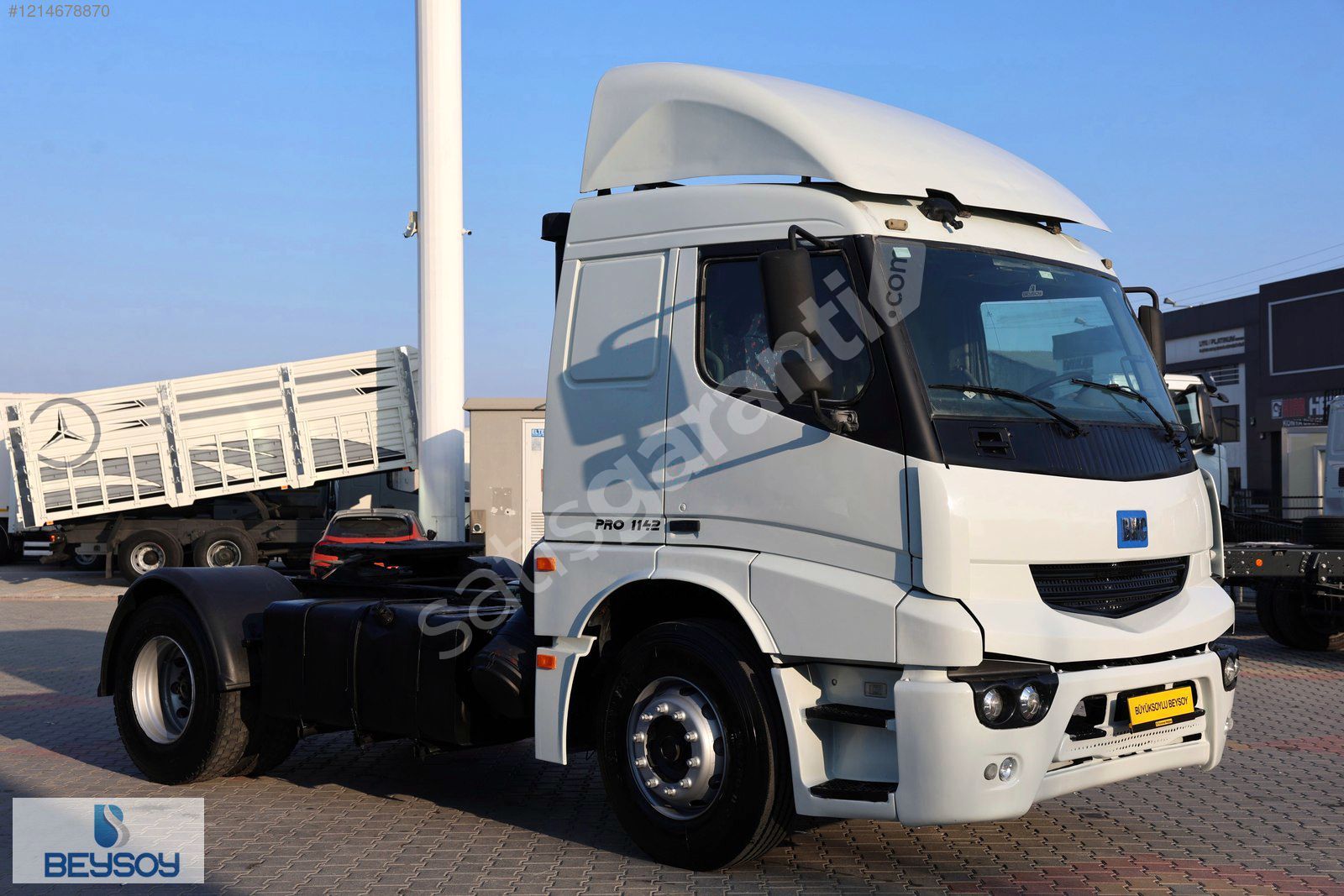 BÜYÜKSOYLU BEYSOY'DAN 2009 BMC PRO 1142 4X2 ÇEKİCİ 420 Hp