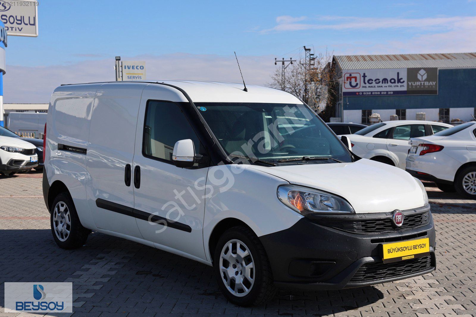 BÜYÜKSOYLU BEYSOY'DAN 2016 DOBLO CARGO MAXI 1.6 M.JET 2+1 105 Hp