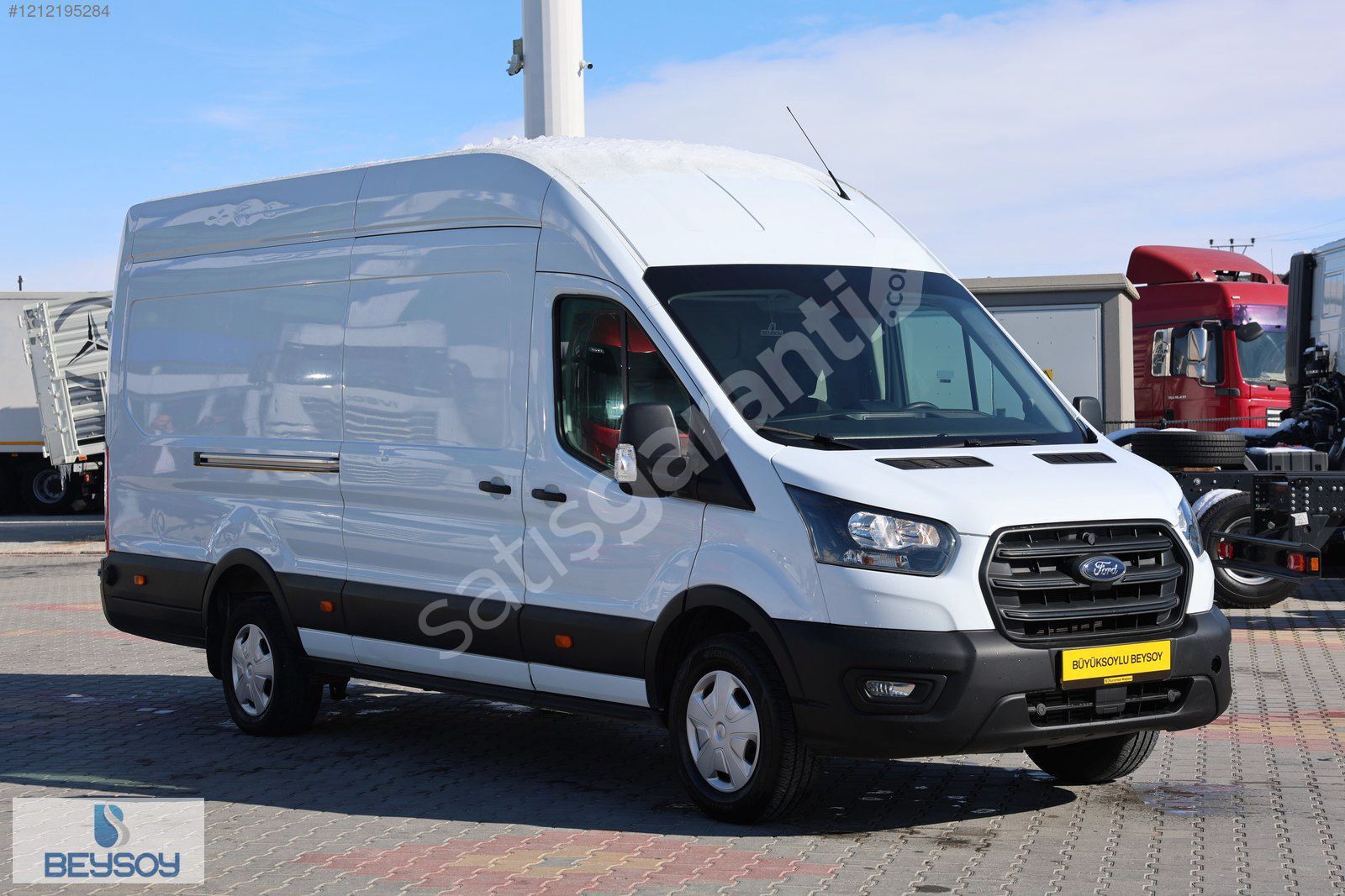 BÜYÜKSOYLU BEYSOY'DAN 2023 TRANSIT 350 E 15 M³ TRENDVAN