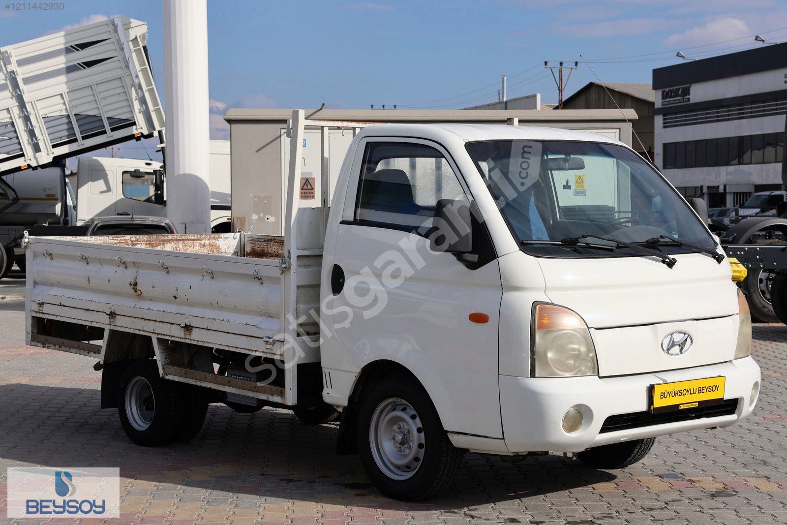BÜYÜKSOYLU BEYSOY' DAN 2007 H-100 AÇIK SAÇ KASA KAMYONET 95 Hp