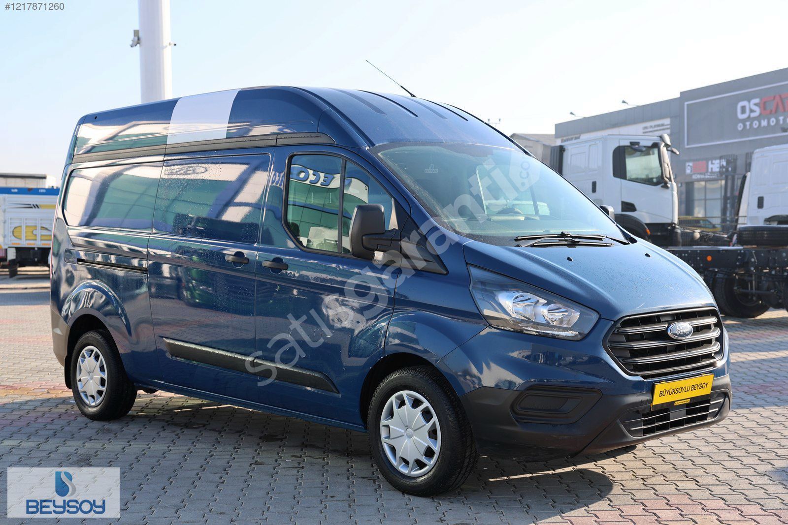 BÜYÜKSOYLU BEYSOY'DAN 2018 TRANSİT CUSTOM 320 L Y.T PANELVAN A/C