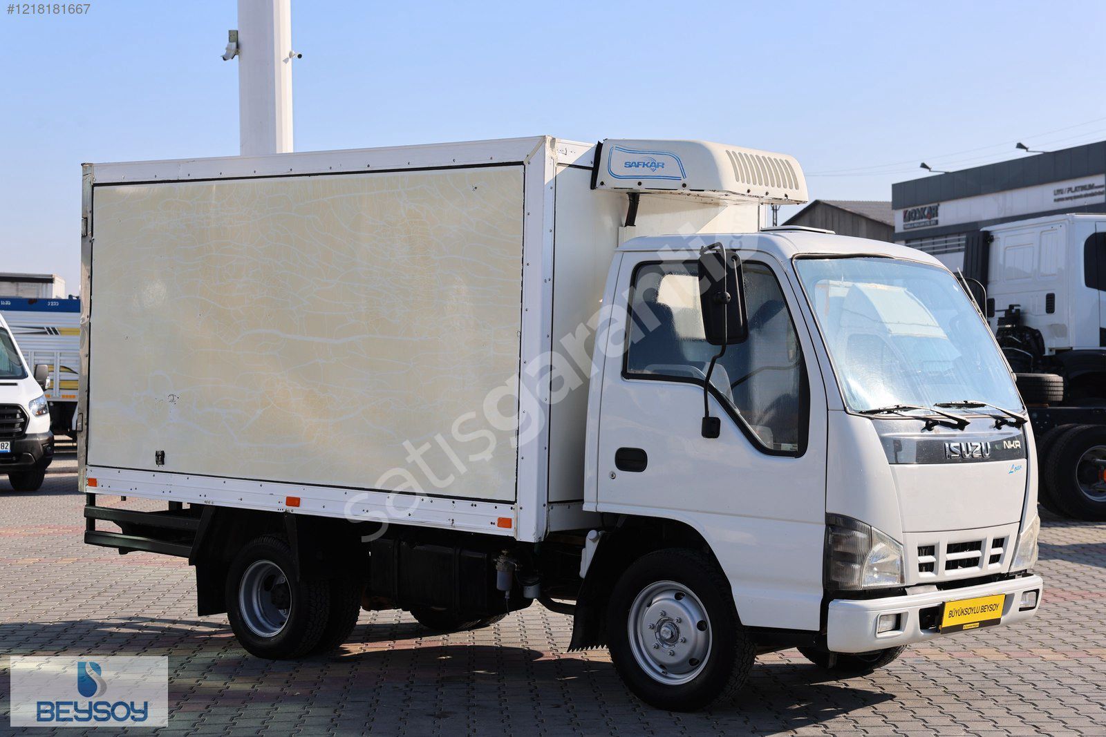 BÜYÜKSOYLU BEYSOY'DAN 2008 ISUZU NKR 55LOW FRİGORİFİK SOĞUTUCULU