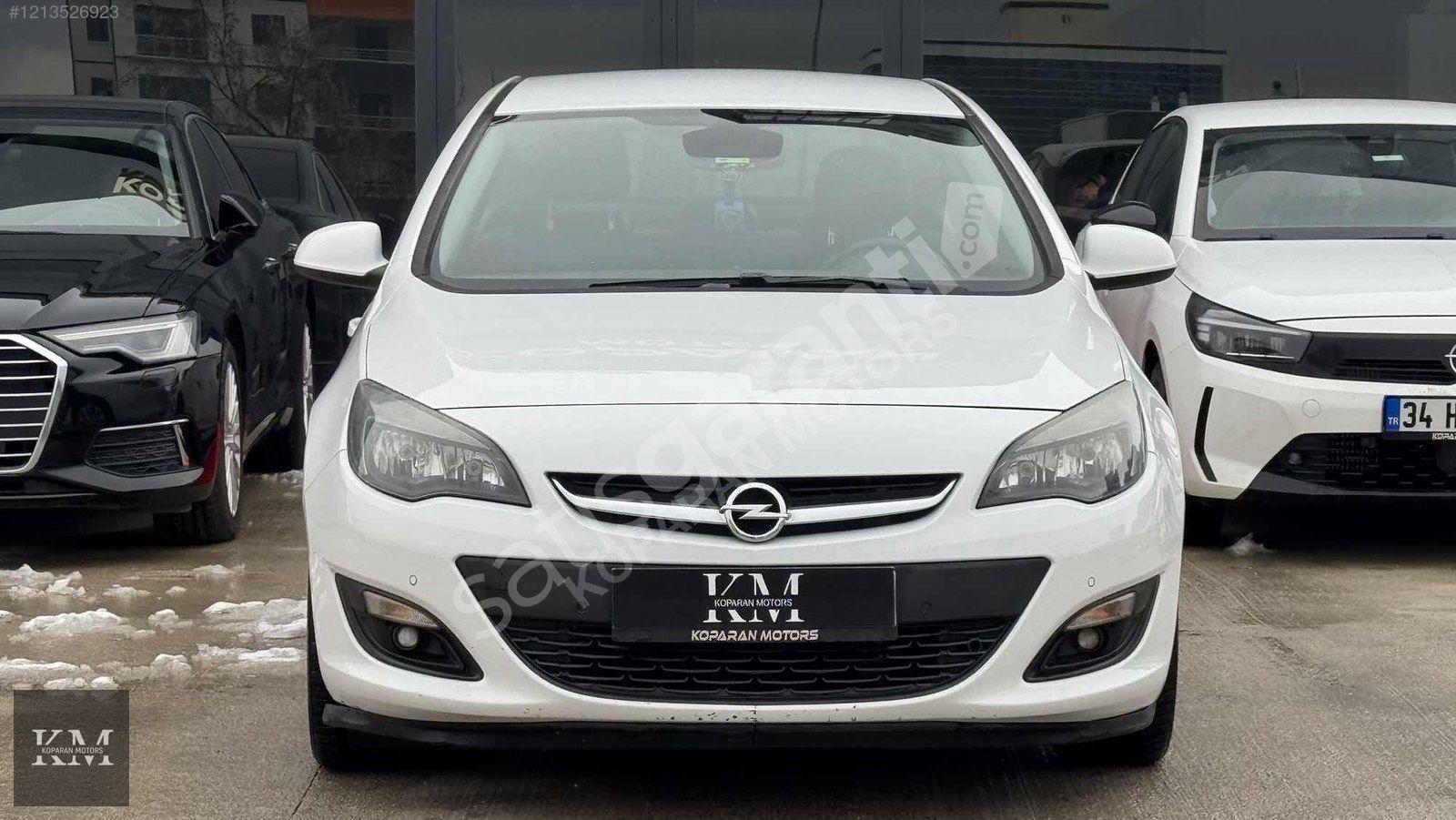 KOPARAN 2015 OPEL ASTRA / 235.000 TL PEŞİNAT İLE SENETLİ SATIŞ