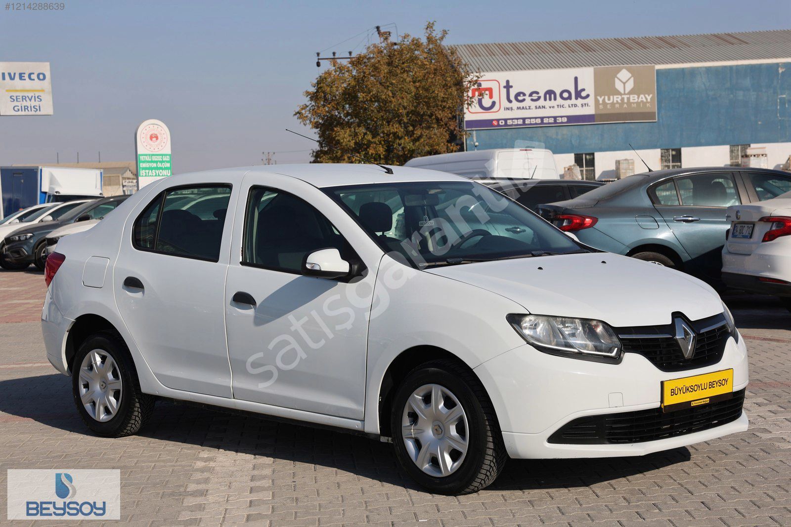 BÜYÜKSOYLU BEYSOY'DAN 2016 RENAULT SYMBOL JOY 1.5 DCI 90 Hp A/C