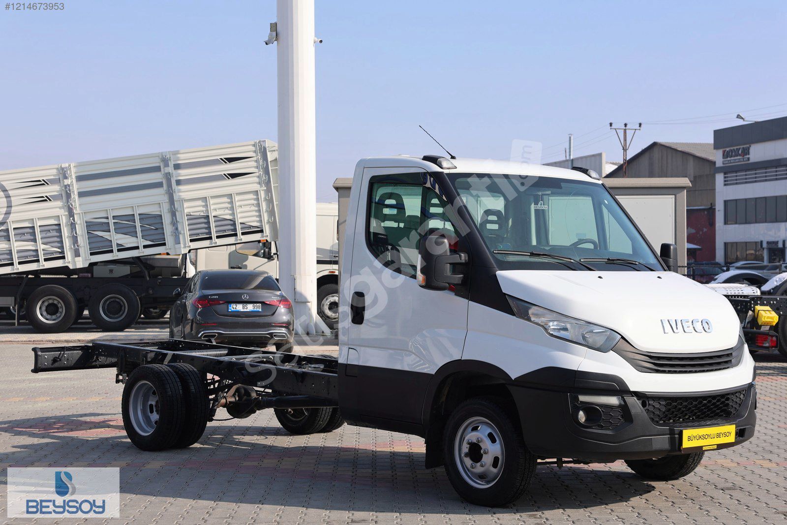BÜYÜKSOYLU BEYSOY'DAN 2018 DAILY 35 C 15 3750 WB ŞASE KAMYONET