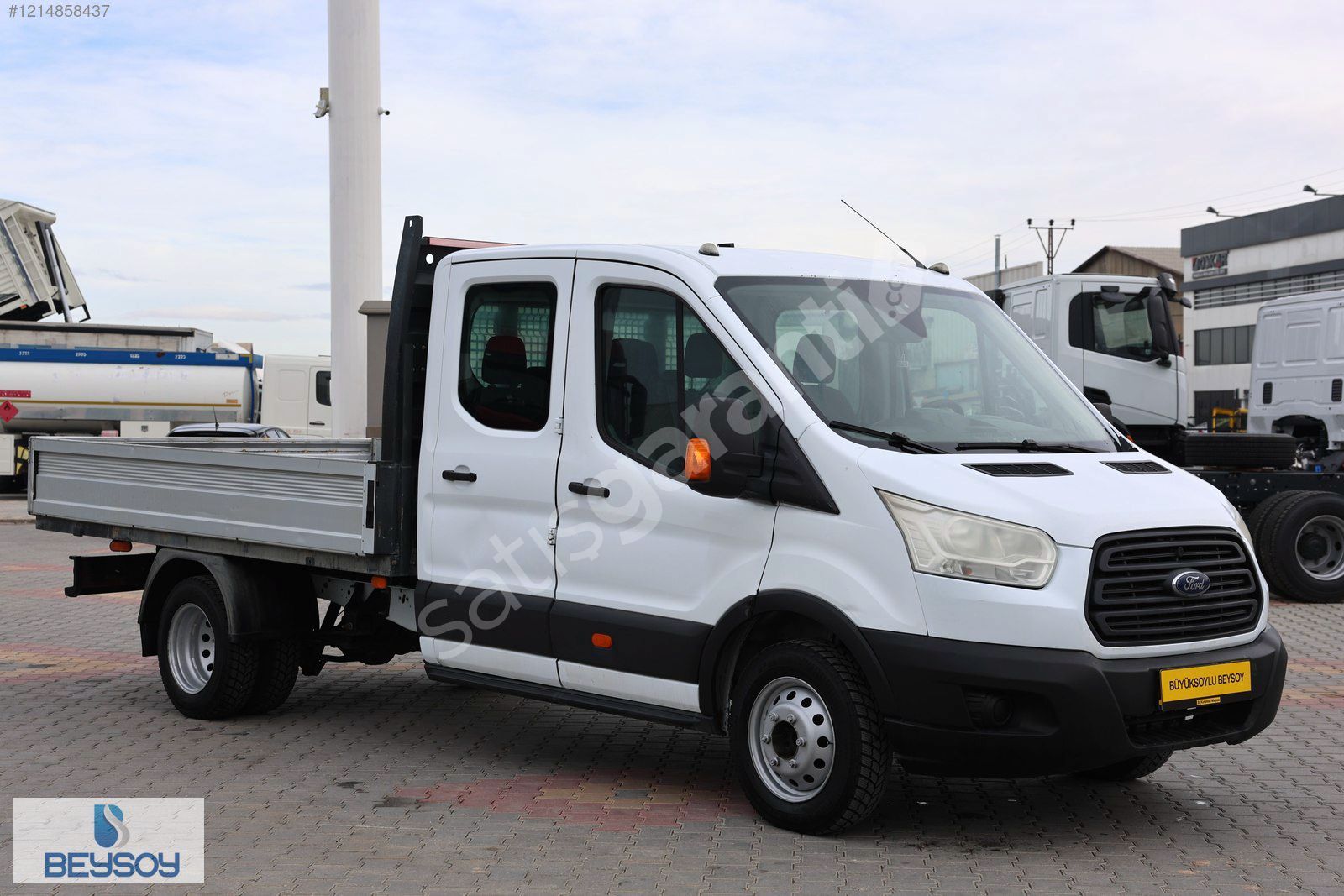BÜYÜKSOYLU BEYSOY'DAN 2015 TRANSIT 350 ED Ç.KABİN KAMYONET