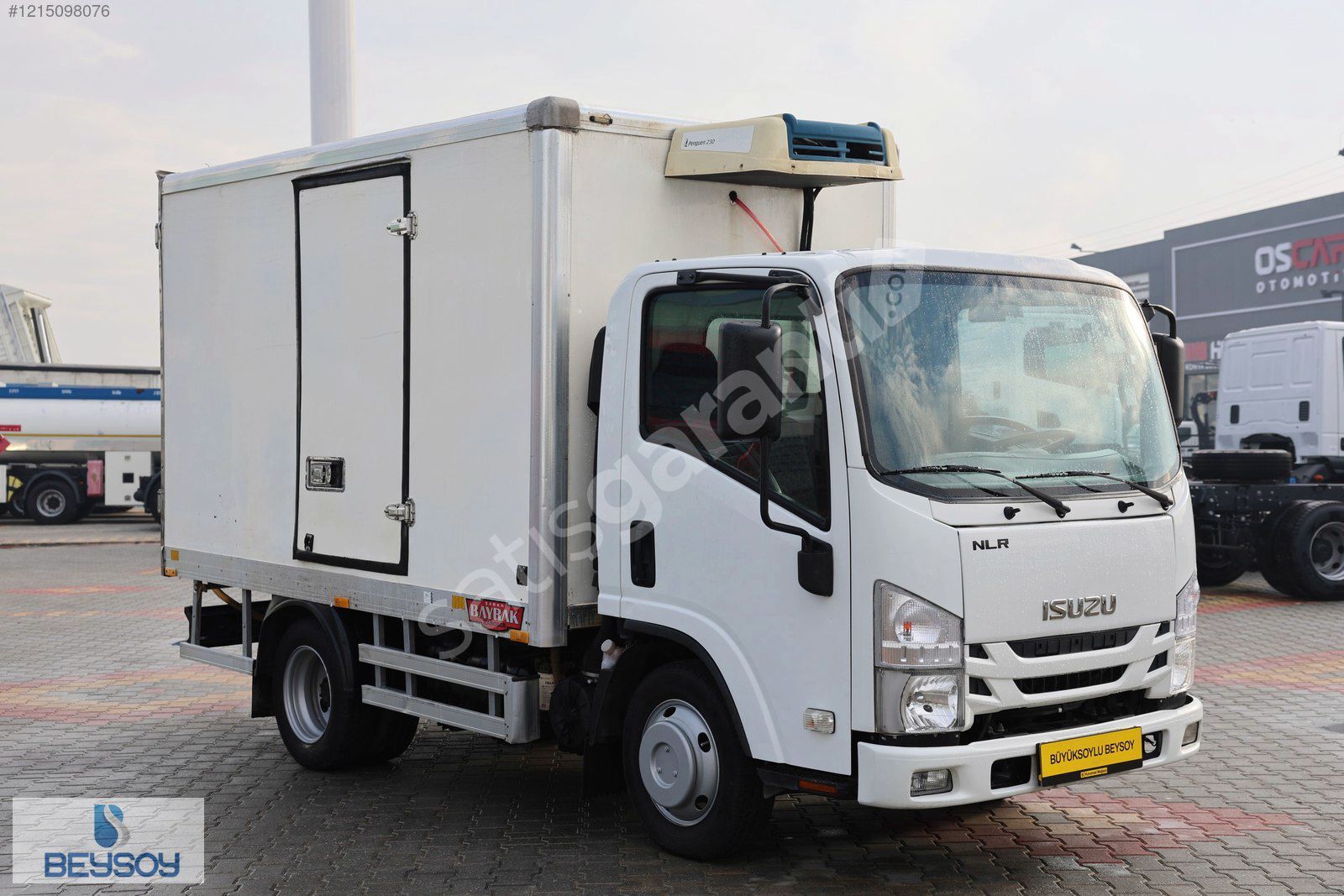 BÜYÜKSOYLU BEYSOY'DAN 2017 ISUZU NLR FRİGORİFİK KAMYONET 120 Hp