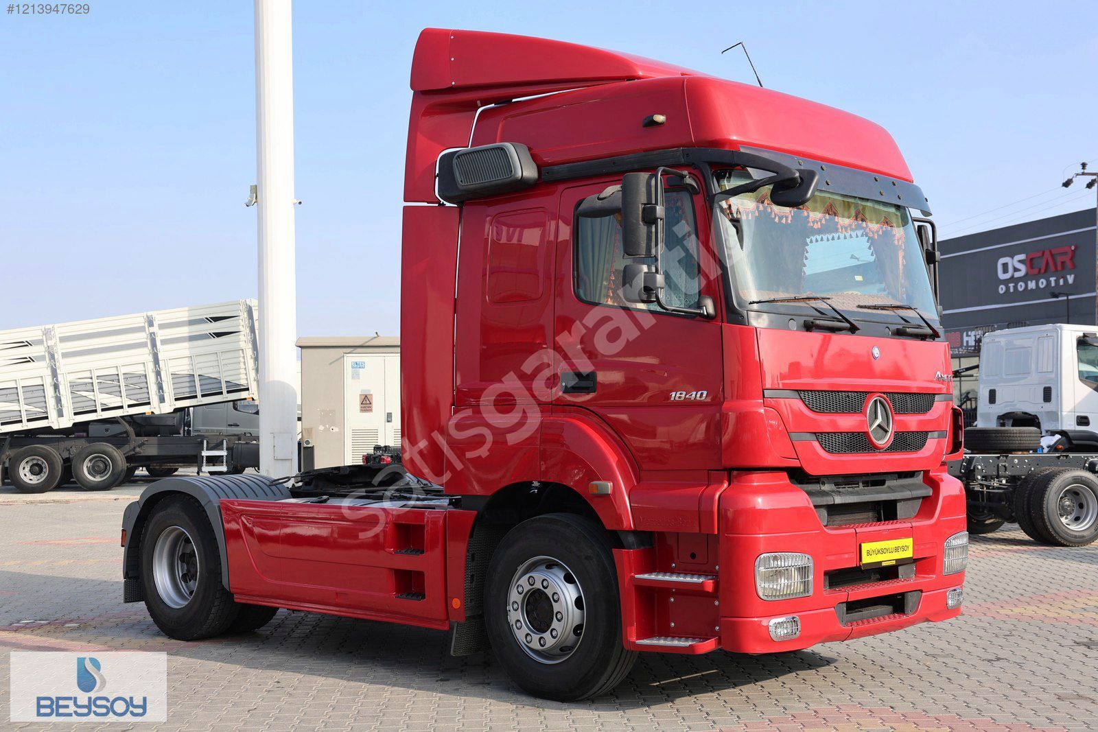 BÜYÜKSOYLU BEYSOY'DAN 2008 MERCEDES-BENZ AXOR ÇEKİCİ 1840 LS